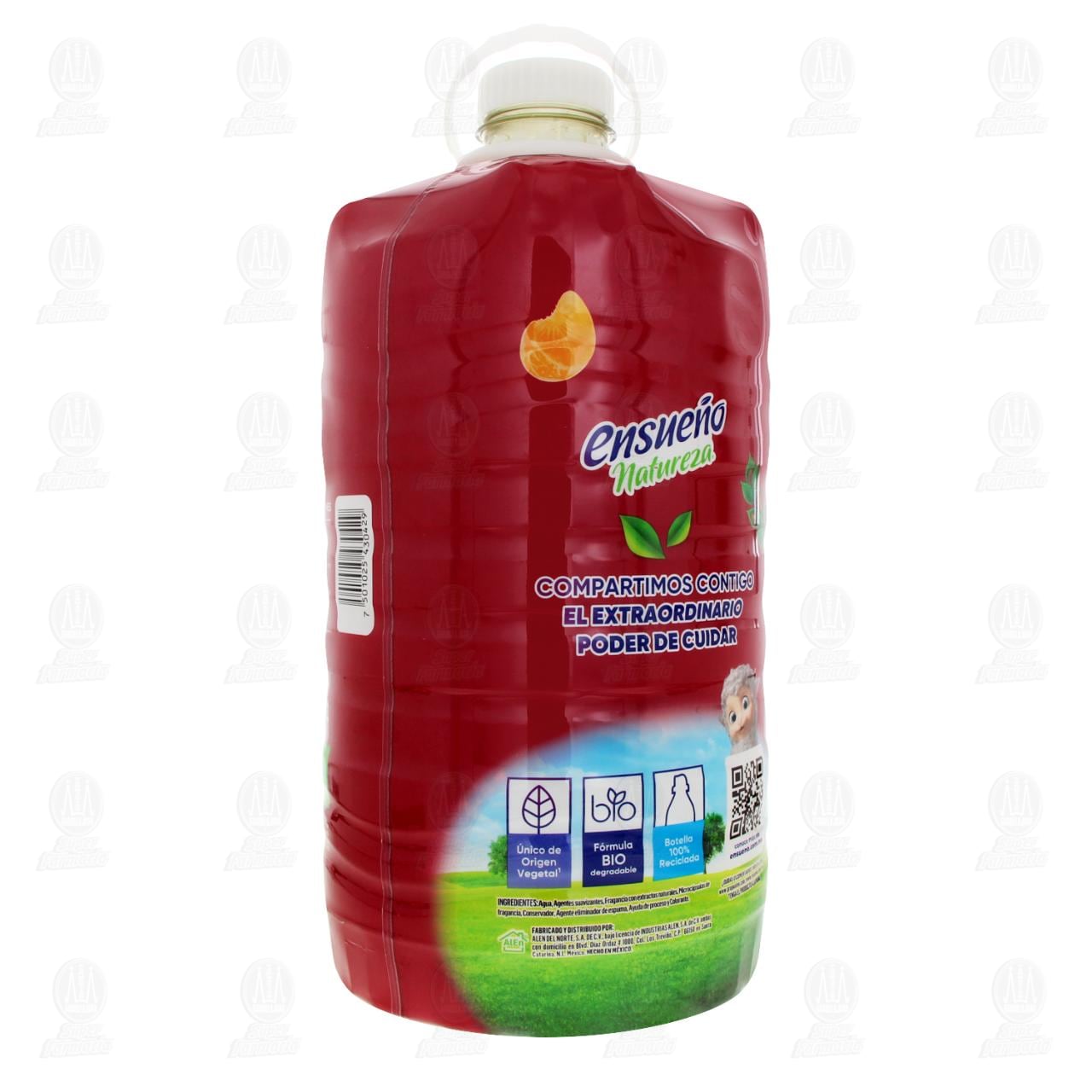 Suavizante de Telas Ensue&ntilde;o Natureza Arg&aacute;n y Mandarina, 5.1 l. image number 2