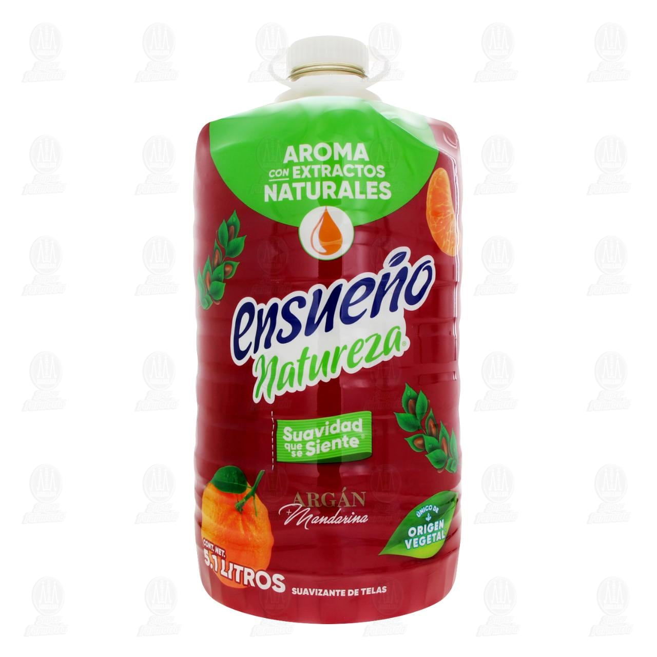 Suavizante de Telas Ensue&ntilde;o Natureza Arg&aacute;n y Mandarina, 5.1 l. image number 1