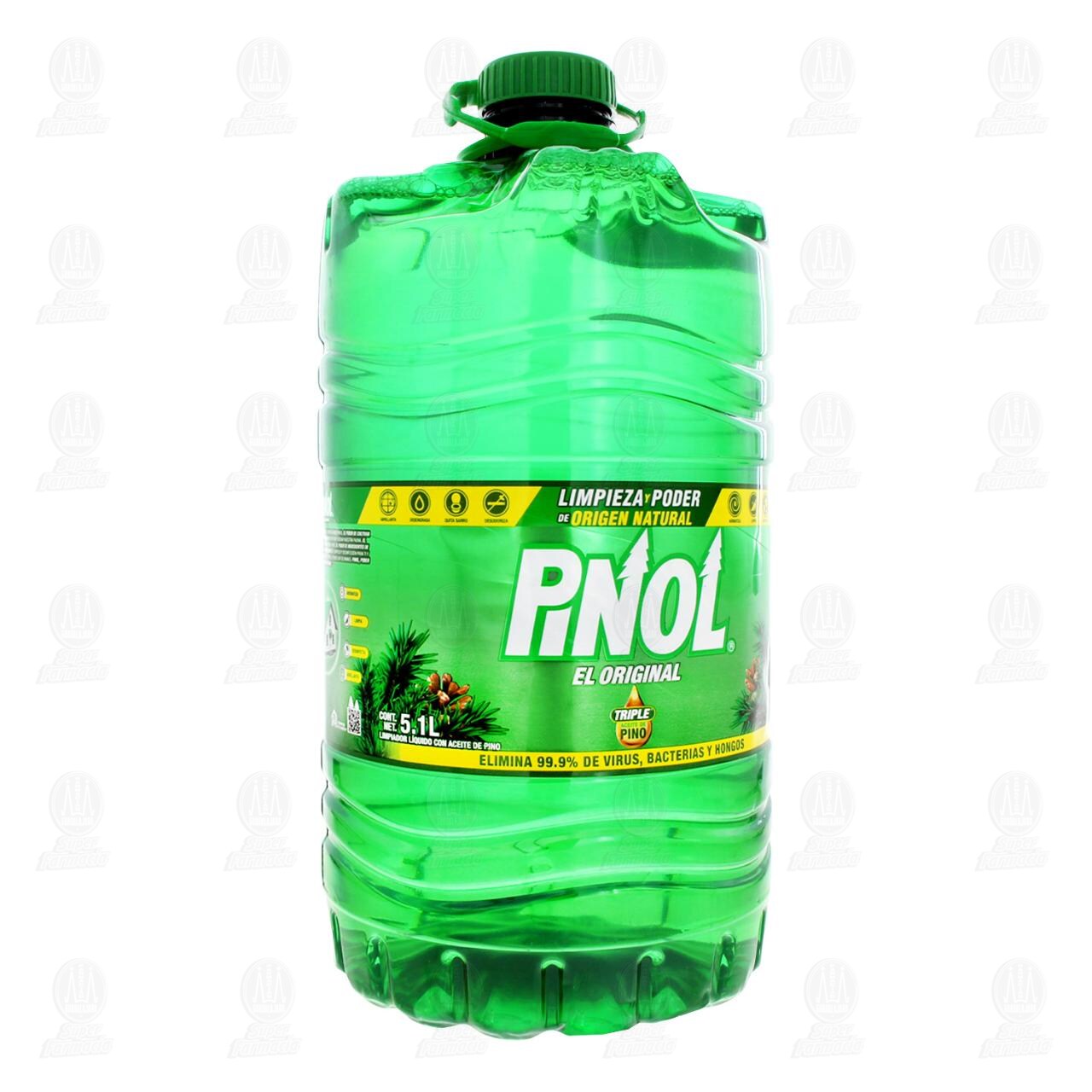 Limpiador Pinol El Original con Aceite de Pino, 5.1 l.
