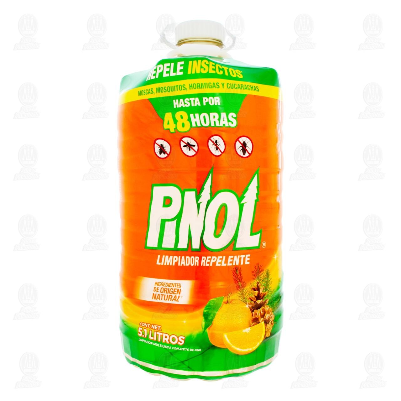Limpiador Repelente Pinol Aceite de Pino, 5.1 l. image number 1