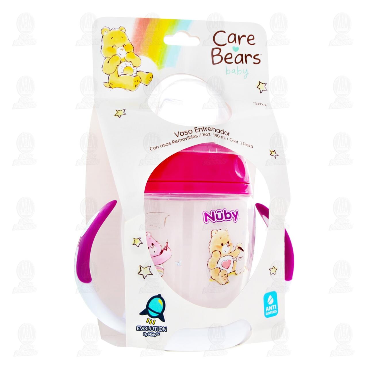 Vaso Entrenador Nuby Care Bears Baby Varios diseños, 1 pz. image number 0