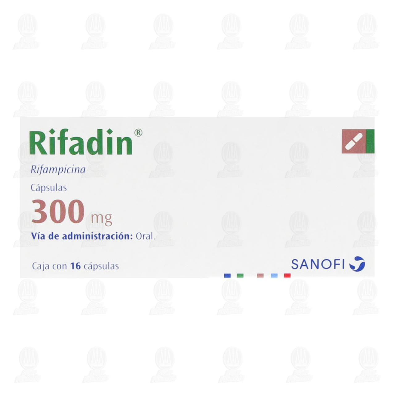 Rifadin 300 mg, 16 C&aacute;psulas. image number 1