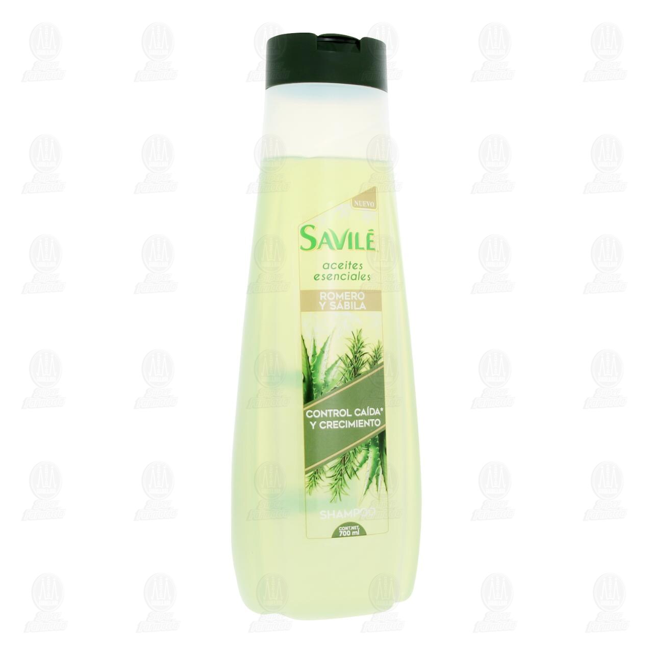 Shampoo Savil&eacute; Romero y S&aacute;bila, 700 ml.