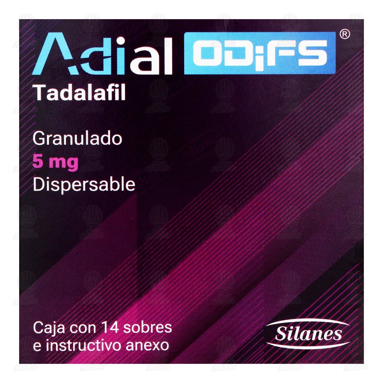 Adial Odifs 5 mg, 14 Sobres Granulados Dispersables. image number 1