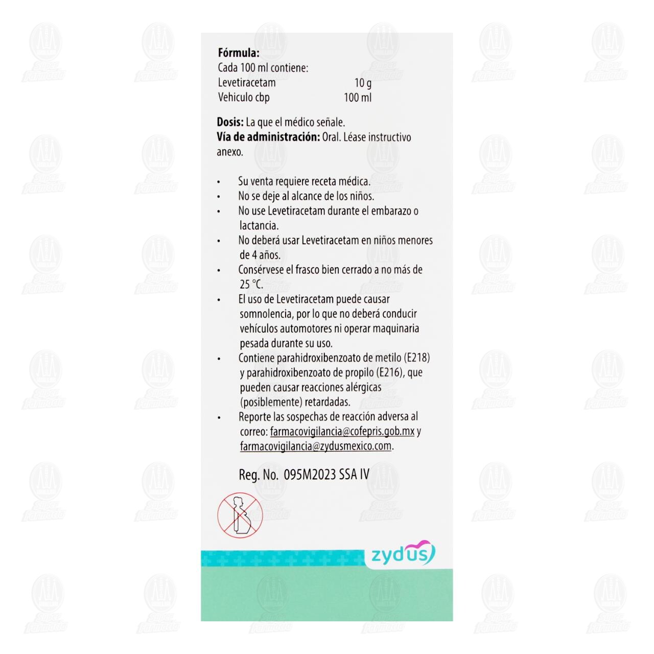 Levexx 100mg/ml Soluci&oacute;n Oral, 150 ml. image number 3