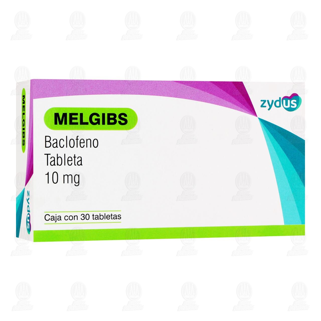 Melgibs 10 mg, 30 Tabletas. image number 0