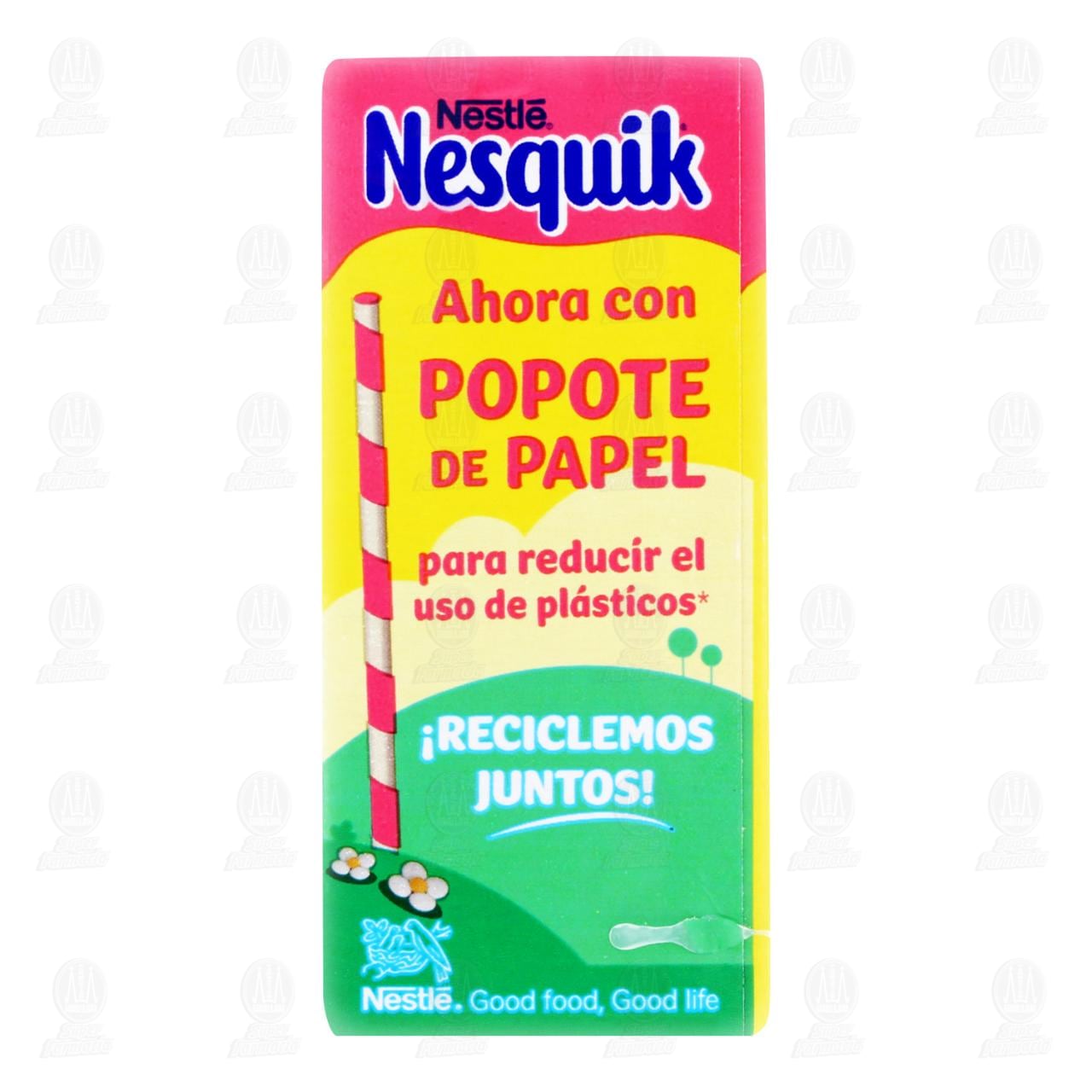Leche Nesquik Malteada Sabor a Fresa, 185 ml. image number 2