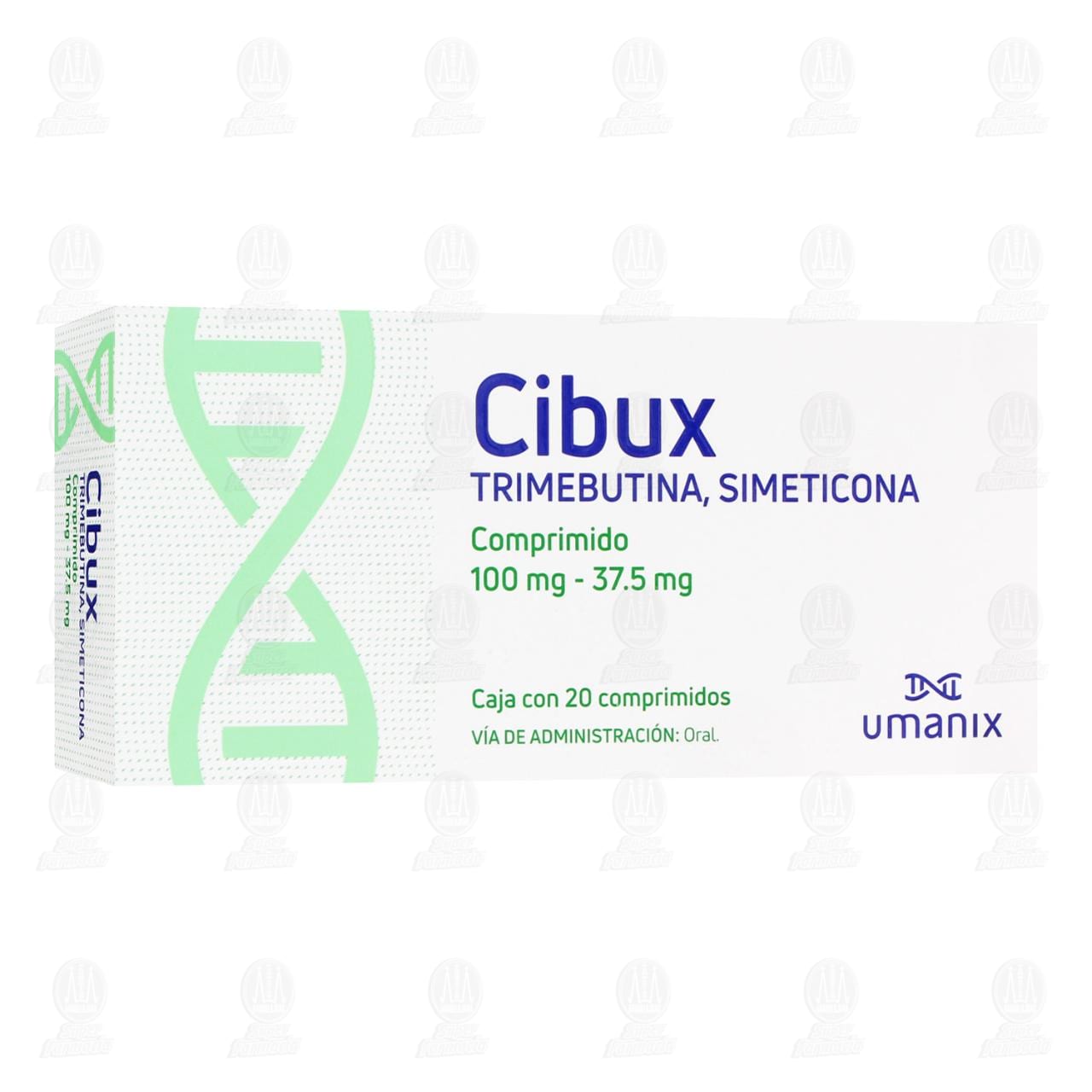 Cibux 100mg/37.5mg, 20 Comprimidos.