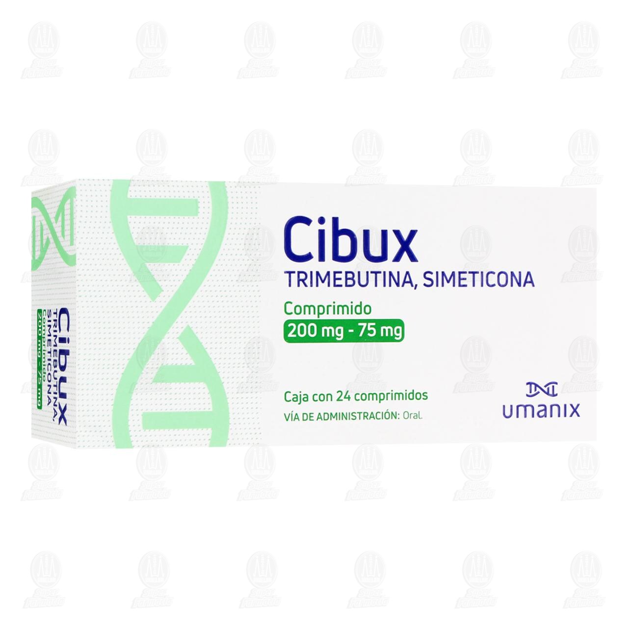 Cibux 200mg/75mg, 24 Comprimidos. image number 0