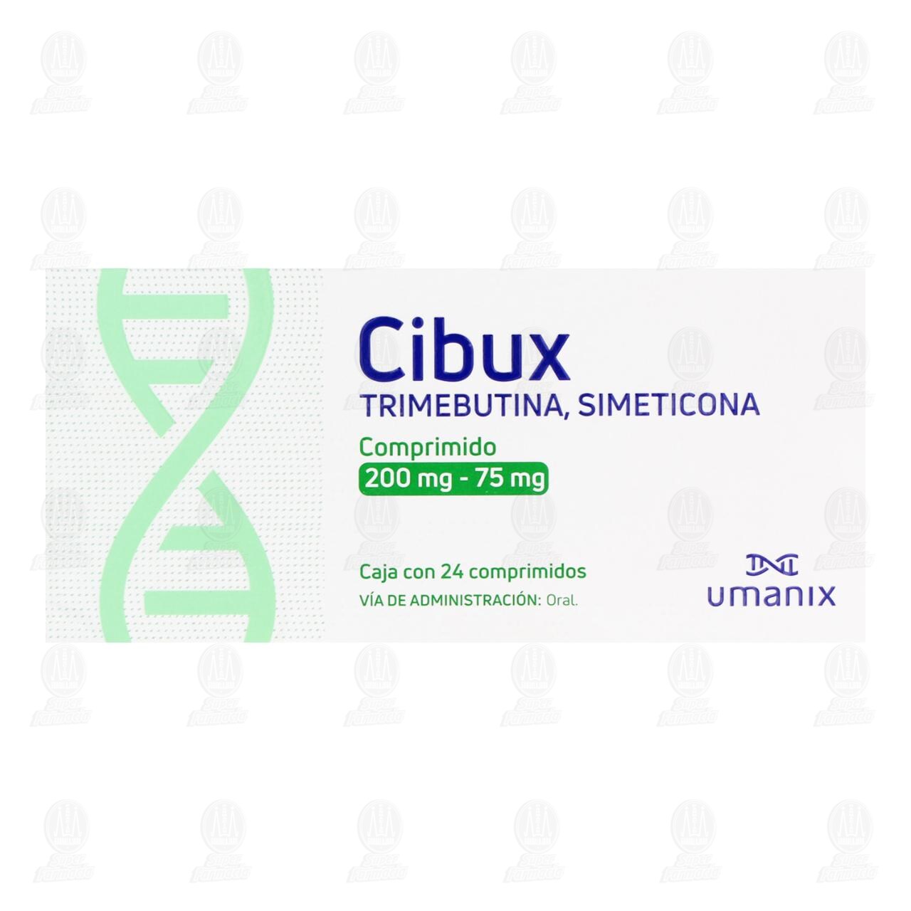 Cibux 200mg/75mg, 24 Comprimidos. image number 1