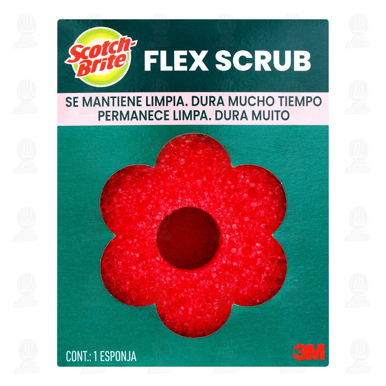 Esponja Scotch-Brite Flex Scrub, 1 pz. image number 1