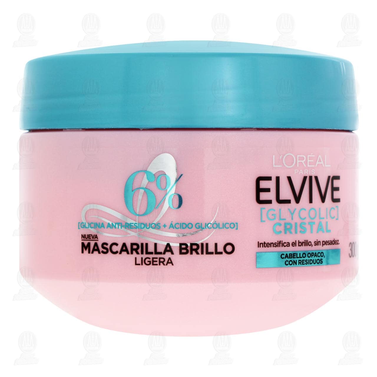 Mascarilla Ligera Elvive Glycolic Cristal Brillo, 300 gr. image number 0