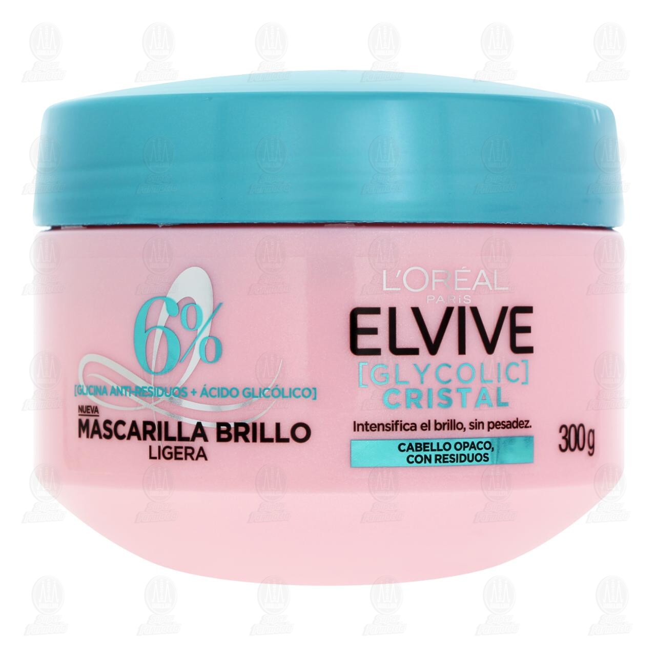 Mascarilla Ligera Elvive Glycolic Cristal Brillo, 300 gr. image number 1