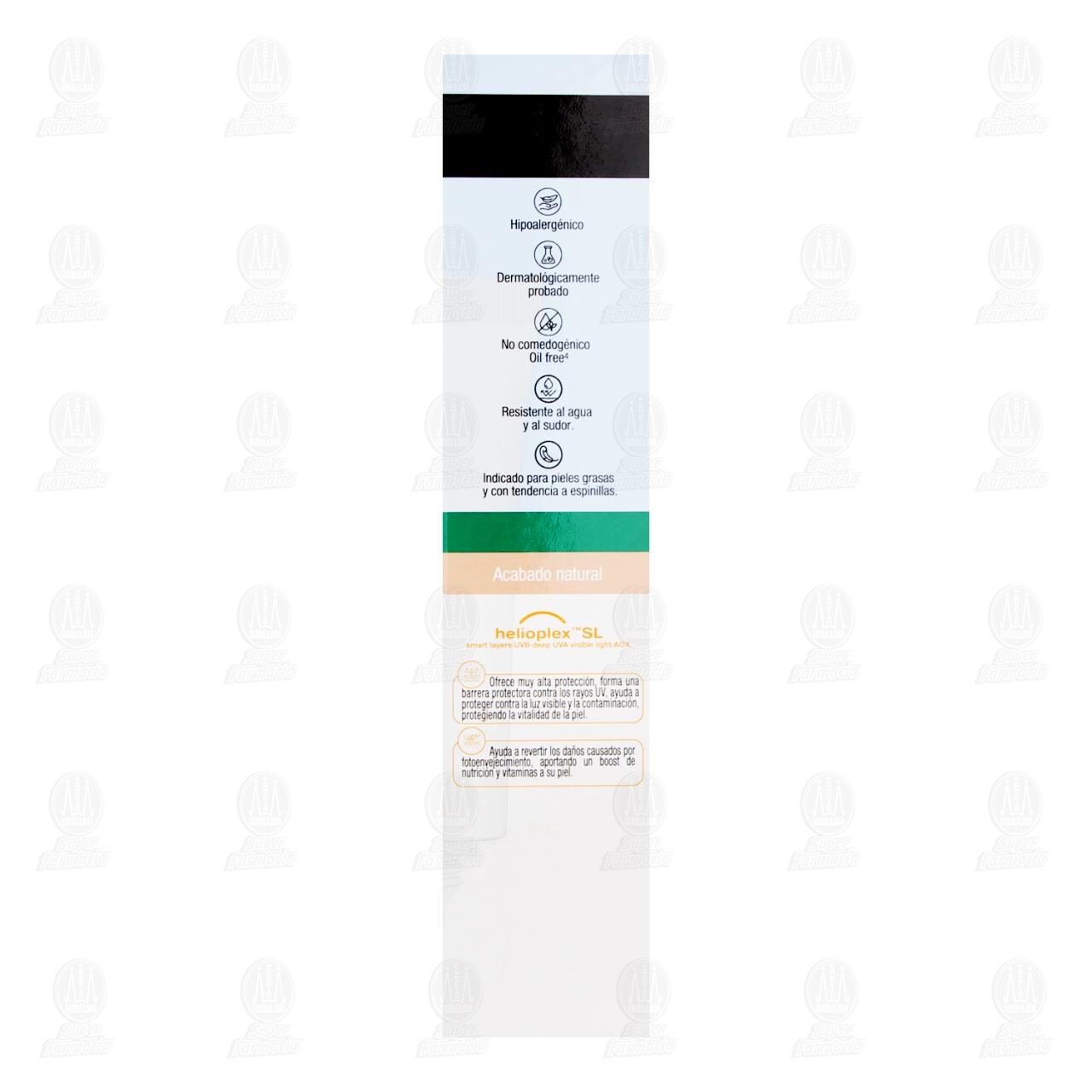 Protector Solar Facial Neutrogena Sun Fresh Derm Oil Control Color 2.0 FPS 50+, 40 ml. image number 3