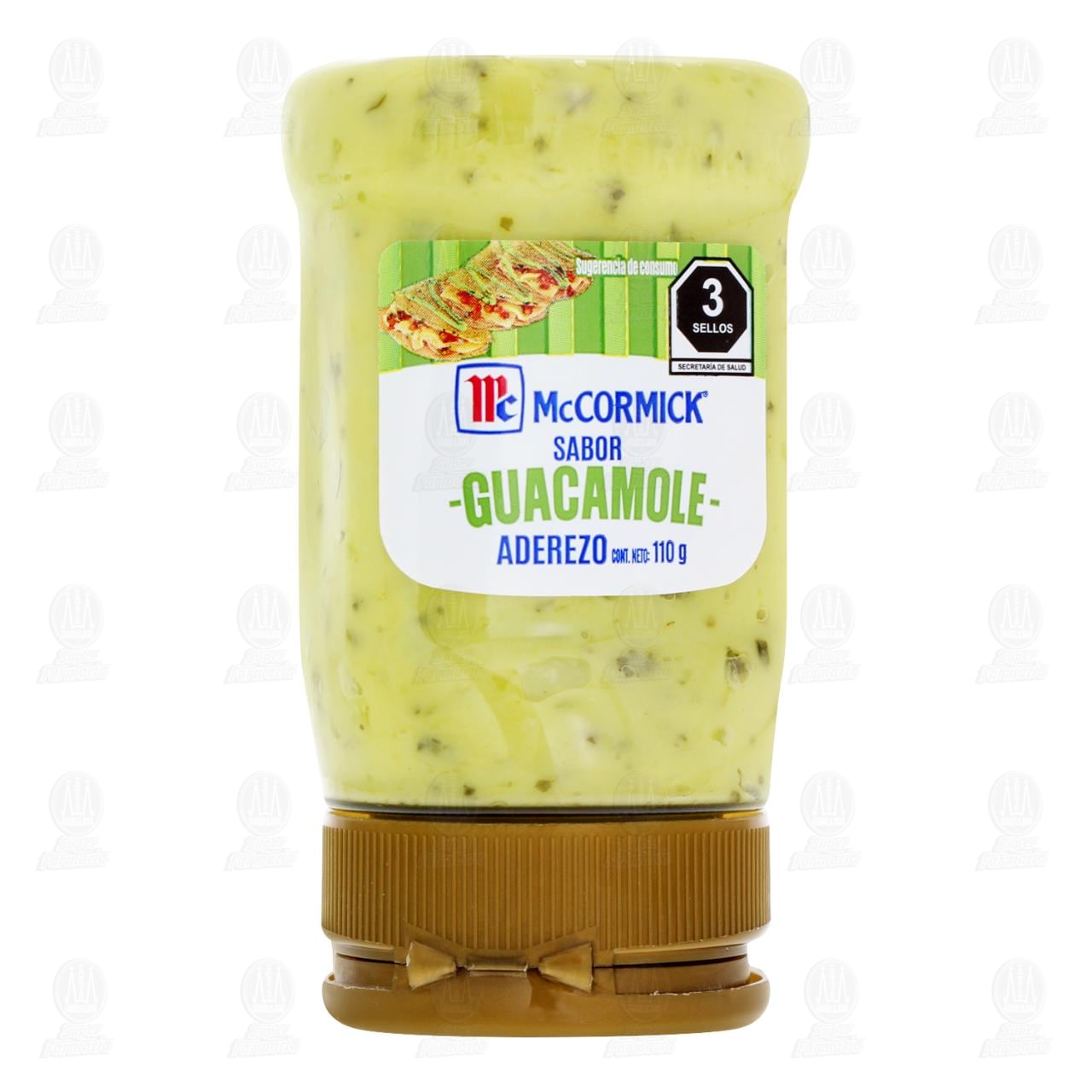 Aderezo McCormick Sabor Guacamole, 110 gr. image number 0