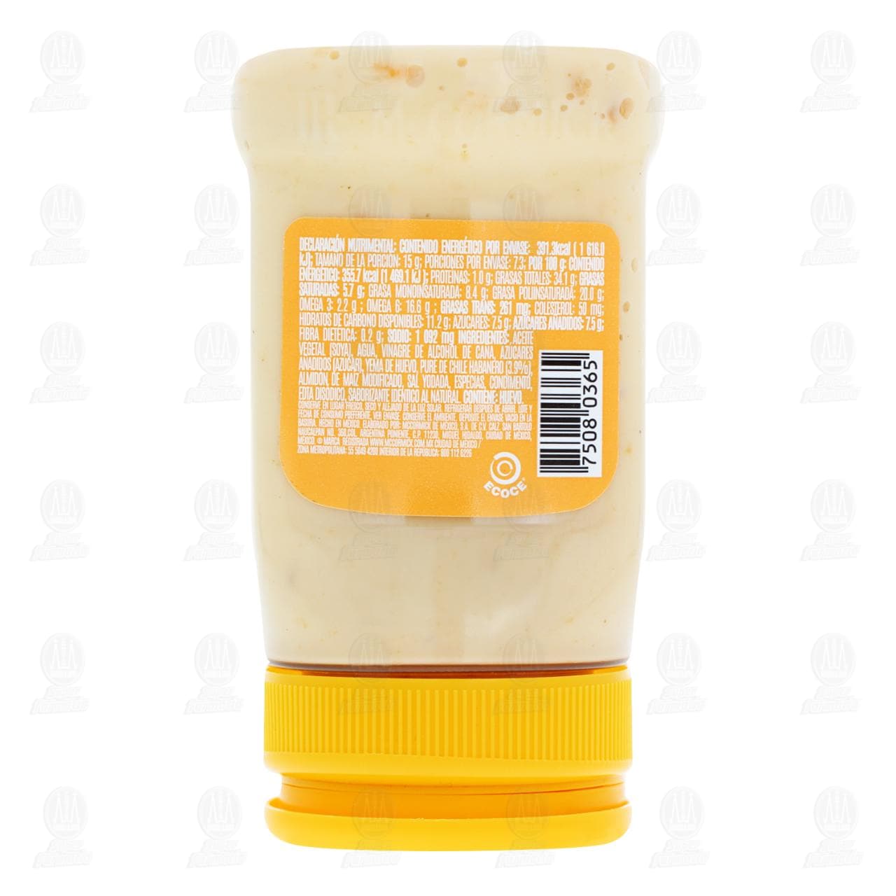 Aderezo McCormick Sabor Habanero, 110 gr. image number 2