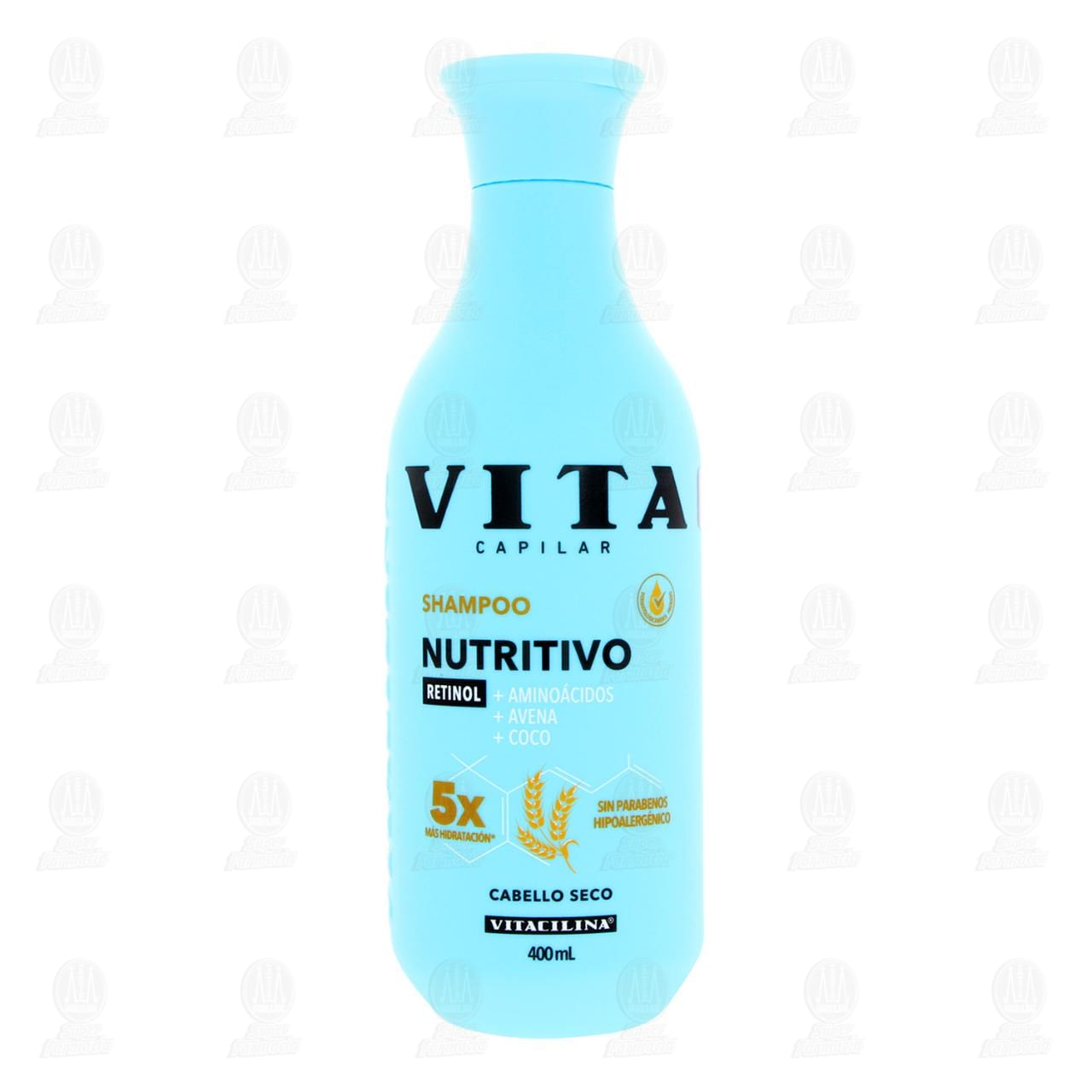 Vitacilina Shampoo Capilar Nutritivo Cabello Seco, 400 ml. image number 1