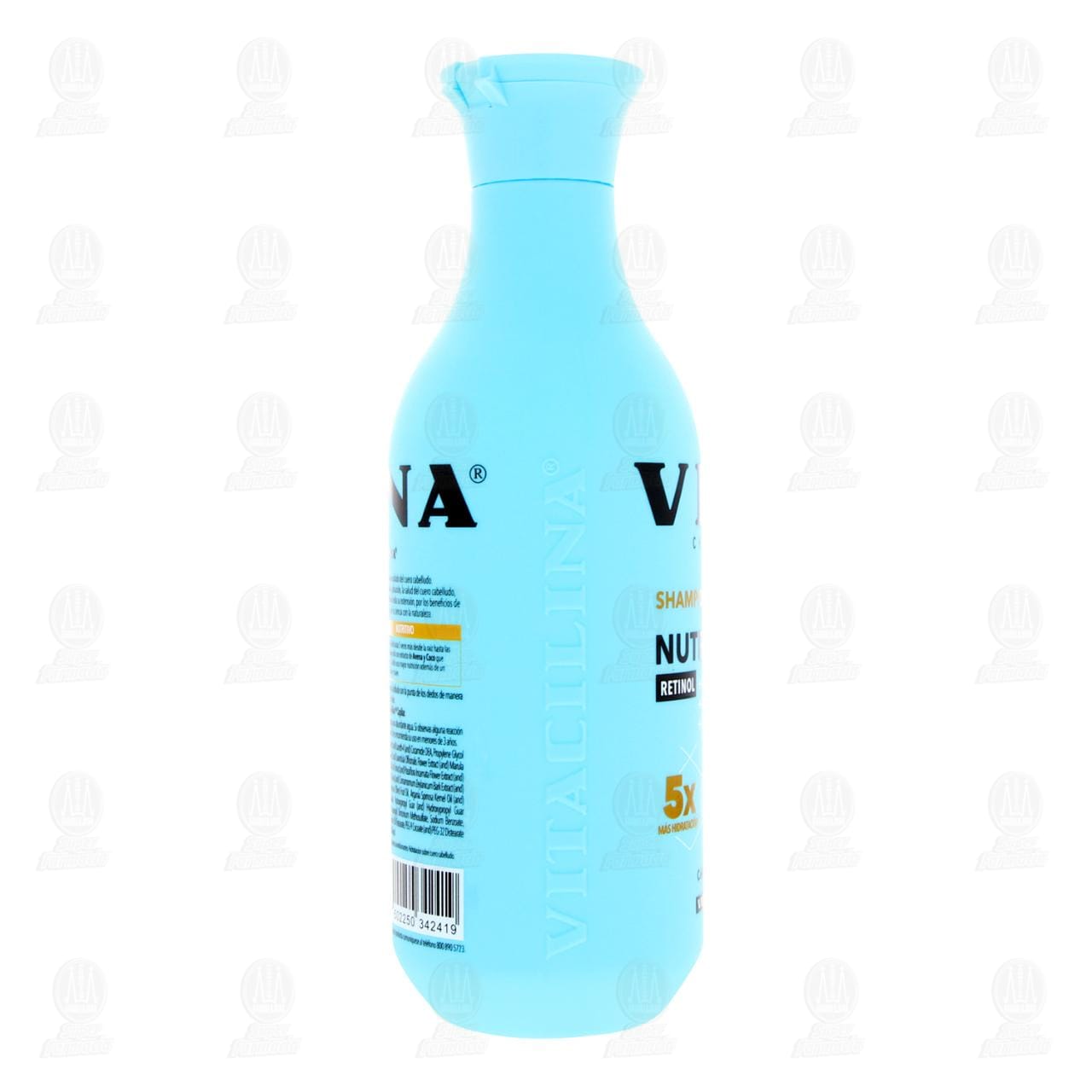 Vitacilina Shampoo Capilar Nutritivo Cabello Seco, 400 ml. image number 4