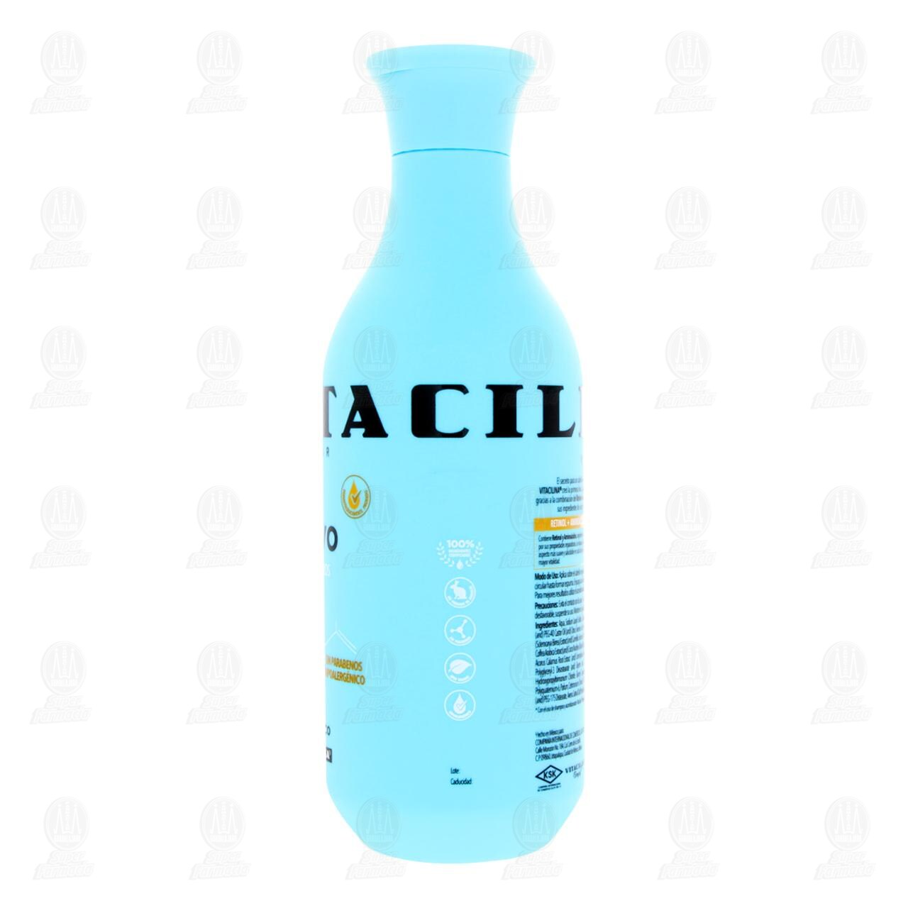 Vitacilina Shampoo Capilar Nutritivo Cabello Seco, 400 ml. image number 3