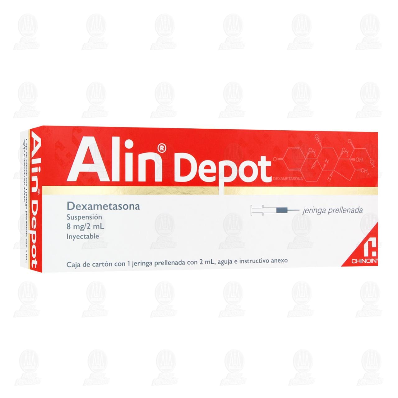 Alin Depot 8mg/2ml Suspensi&oacute;n Inyectable, 1 Jeringa Prellenada con 2 ml.