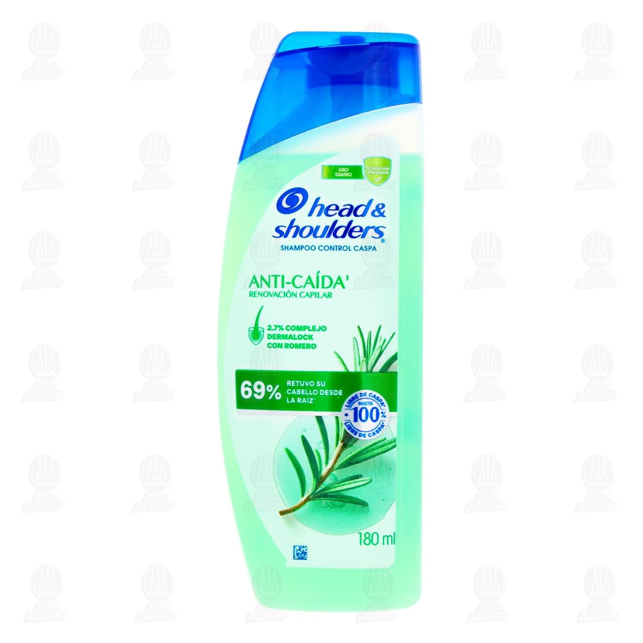 Shampoo Head & Shoulders Anti-Ca&iacute;da Renovaci&oacute;n Capilar, 180 ml. image number 1