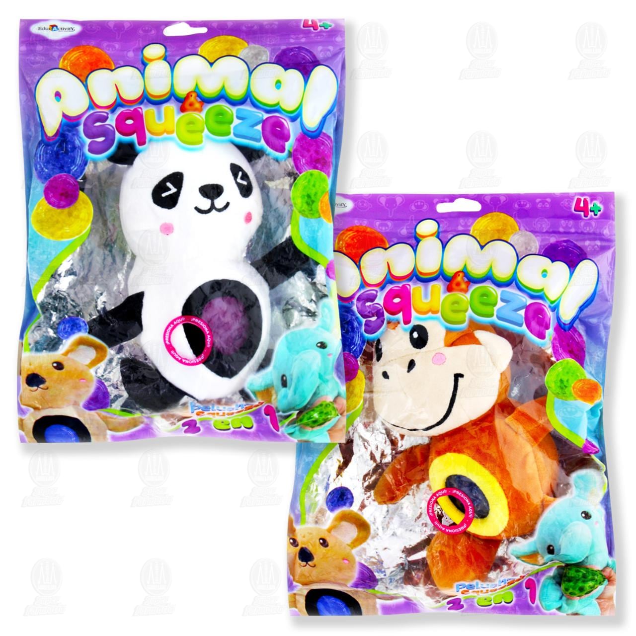 Peluche Animal y Squeeze EducActivity 2 en 1 Varios Modelos, 1 pz. image number 2