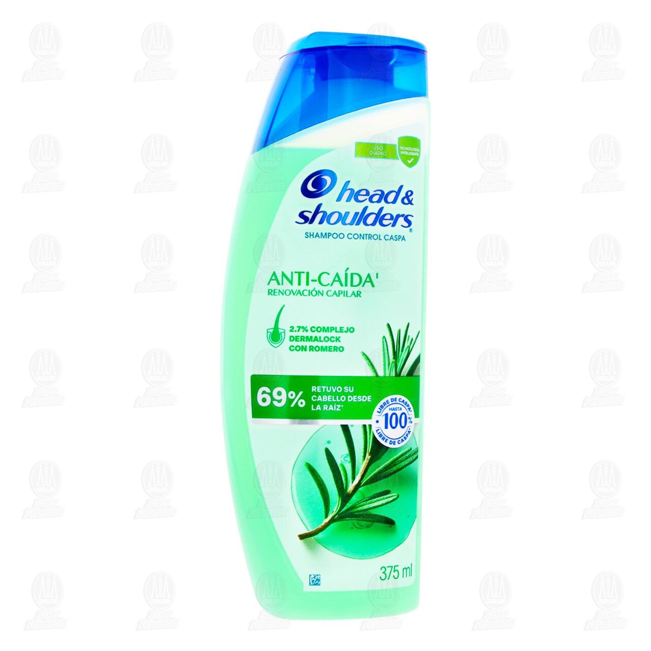 Shampoo Head & Shoulders Anti-Ca&iacute;da Renovaci&oacute;n Capilar, 375 ml.