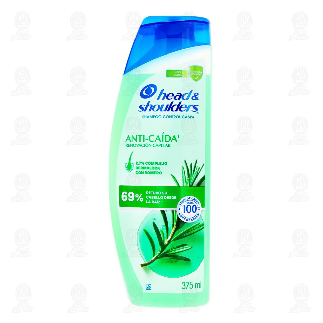 Shampoo Head & Shoulders Anti-Ca&iacute;da Renovaci&oacute;n Capilar, 375 ml. image number 1