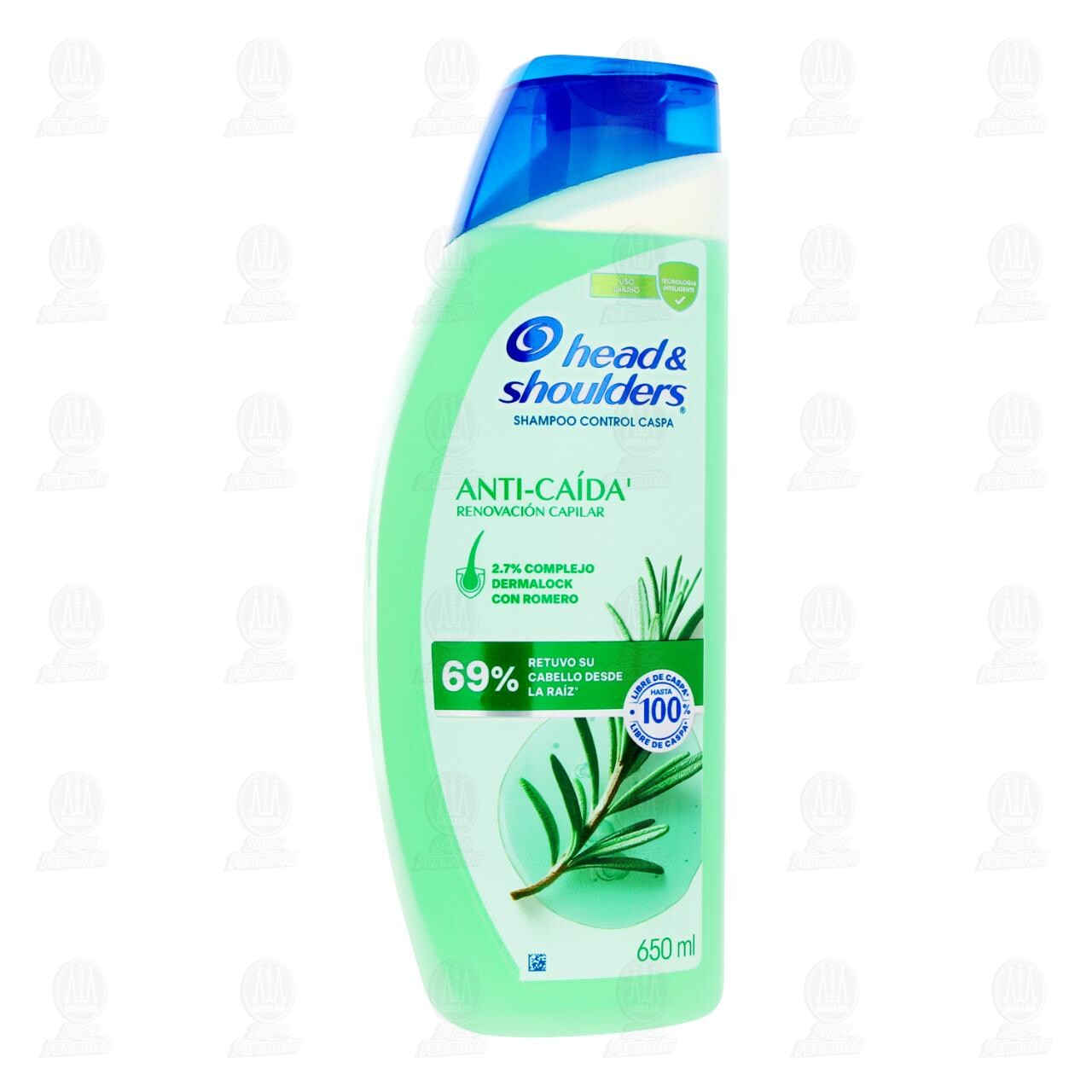 Shampoo Head & Shoulders Anti-Ca&iacute;da Renovaci&oacute;n Capilar, 650 ml.