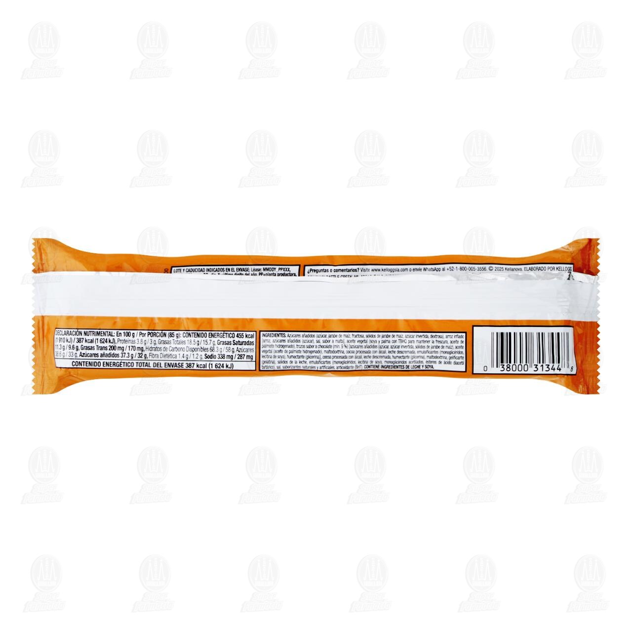 Barra Rice Krispies Treats Jumbo Doble Chocolate, 85 gr. image number 1