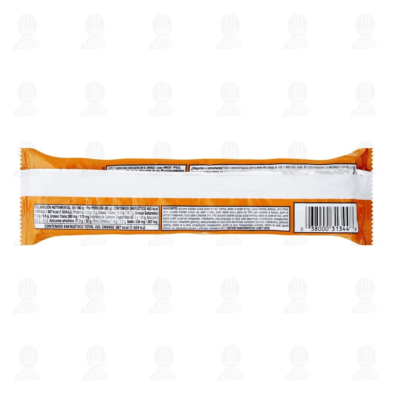 Barra Rice Krispies Treats Jumbo Doble Chocolate, 85 gr. image number 1