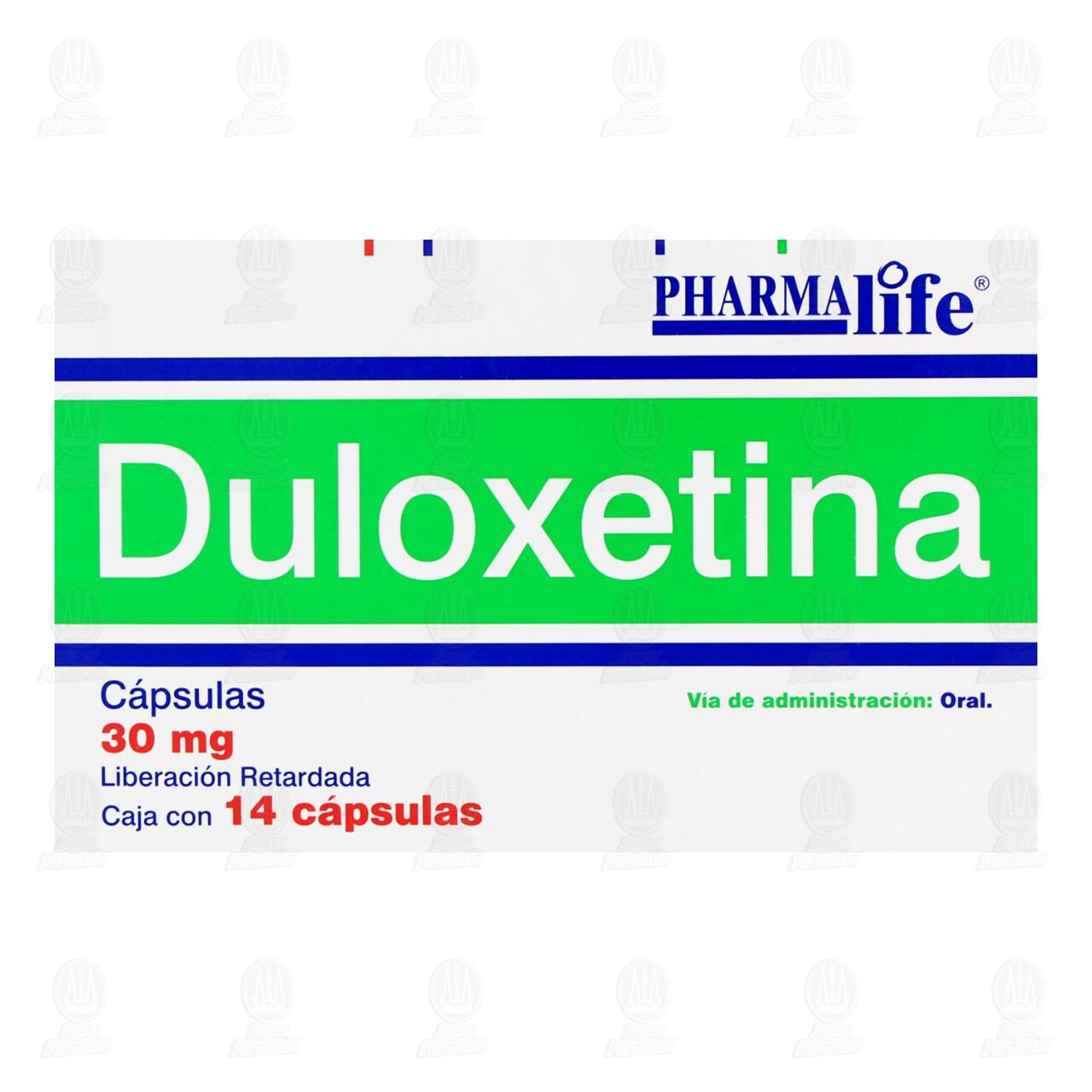 Duloxetina 30 mg, 14 C&aacute;psulas Pharmalife. image number 1