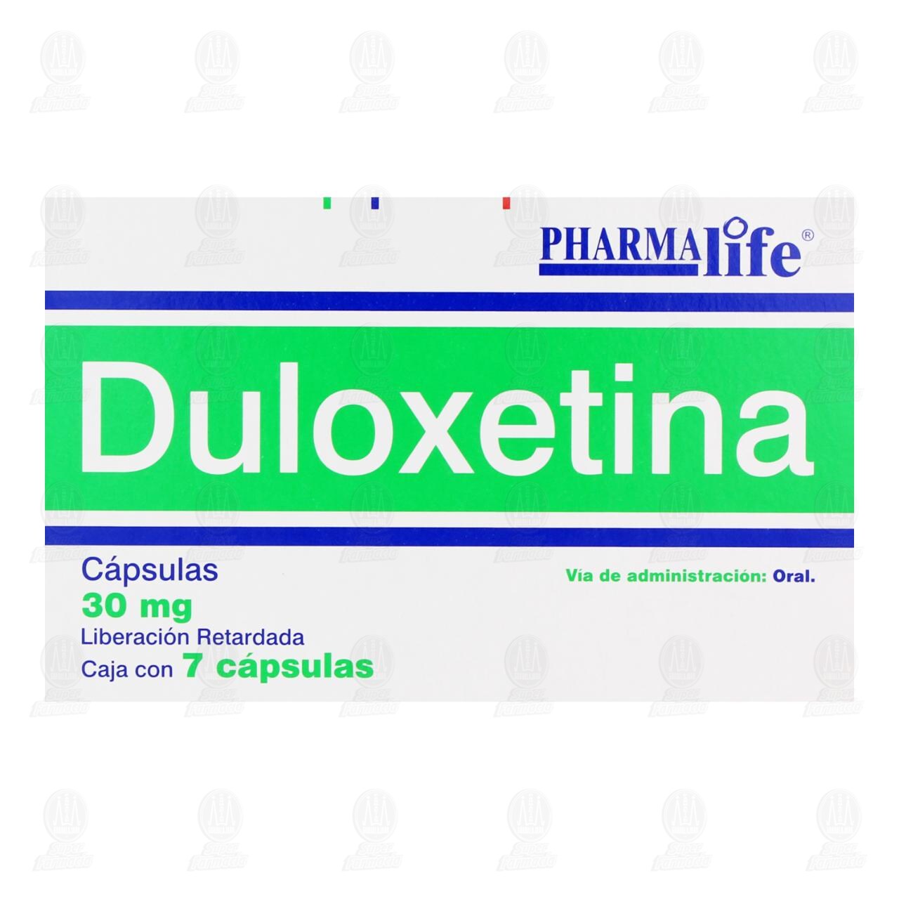 Duloxetina 30 mg, 7 C&aacute;psulas Pharmalife. image number 1