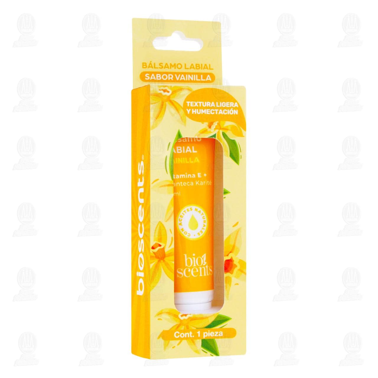 B&aacute;lsamo Labial Bioscents Sabor Vainilla, 15 ml. image number 0