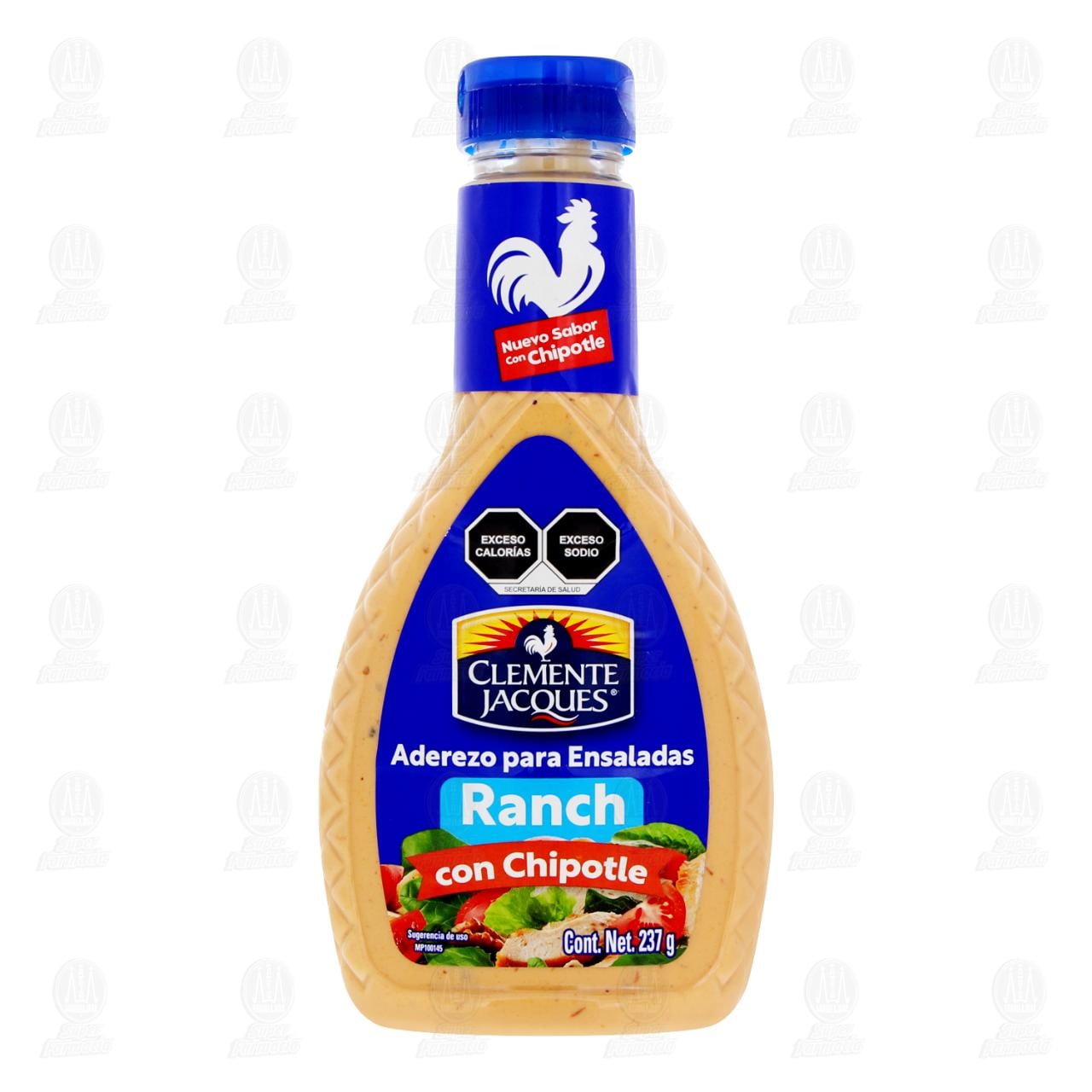 Aderezo Clemente Jacques Ranch con Chipotle, 237 gr. image number 1