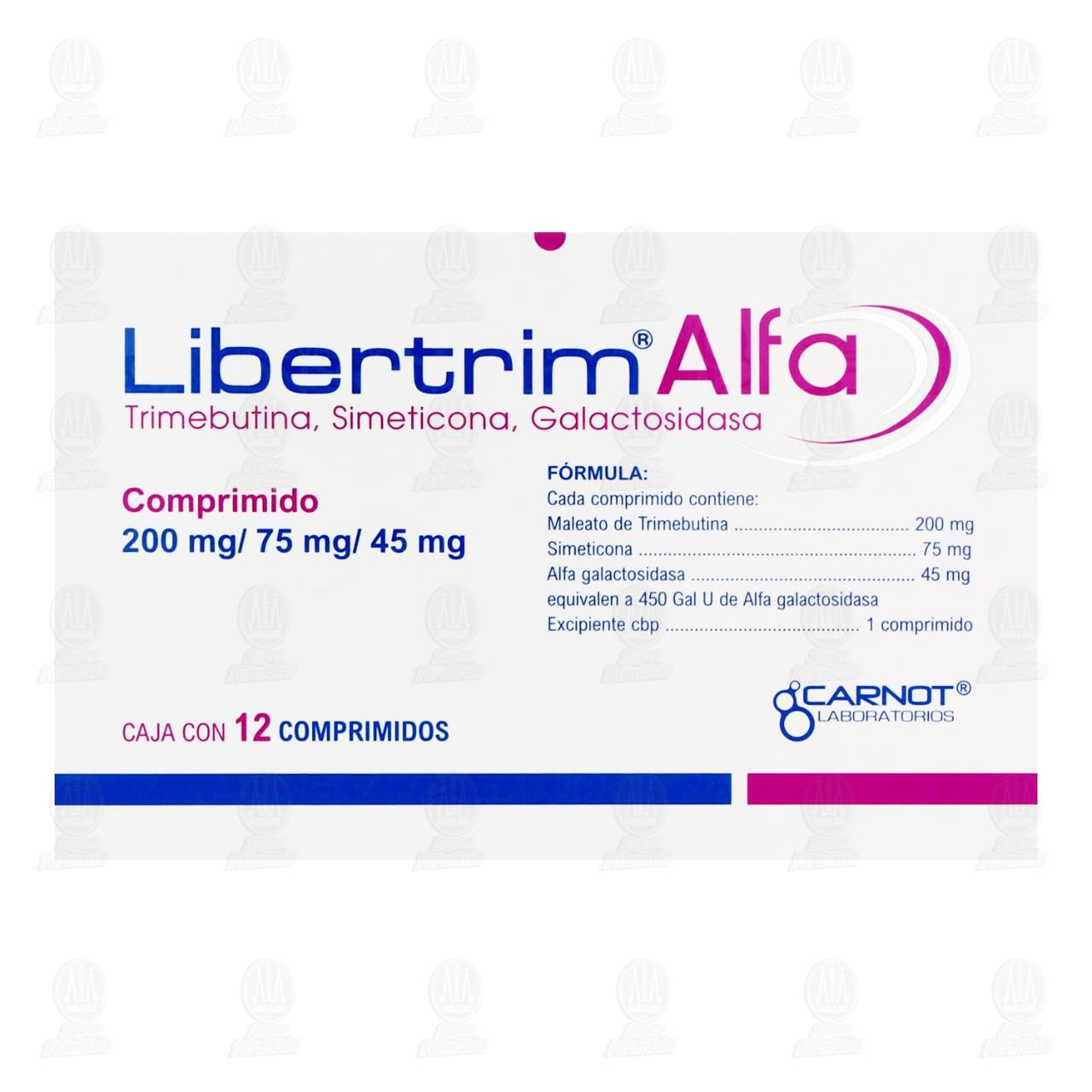 Libertrim Alfa 200mg/75mg/45mg, 12 Comprimidos. image number 2