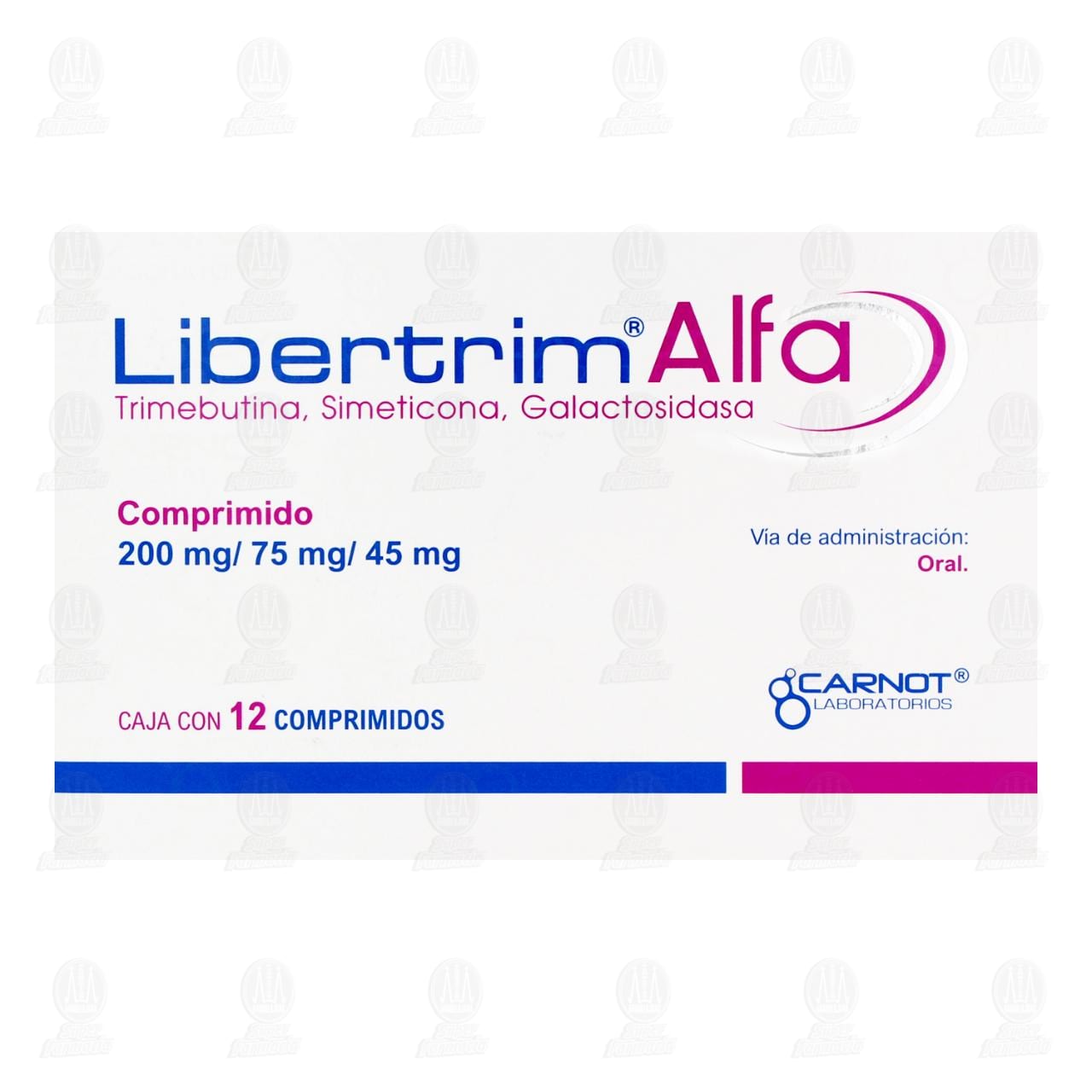 Libertrim Alfa 200mg/75mg/45mg, 12 Comprimidos. image number 1