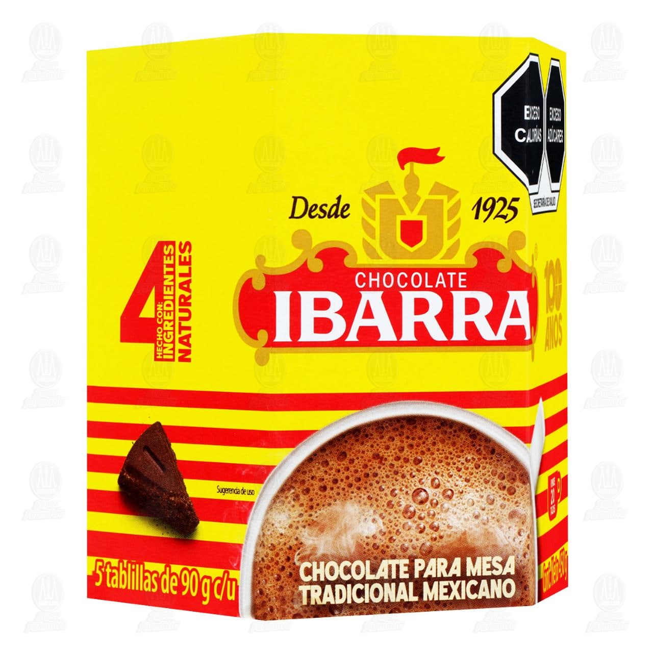 Chocolate Ibarra en Tablilla, 450 gr. image number 0