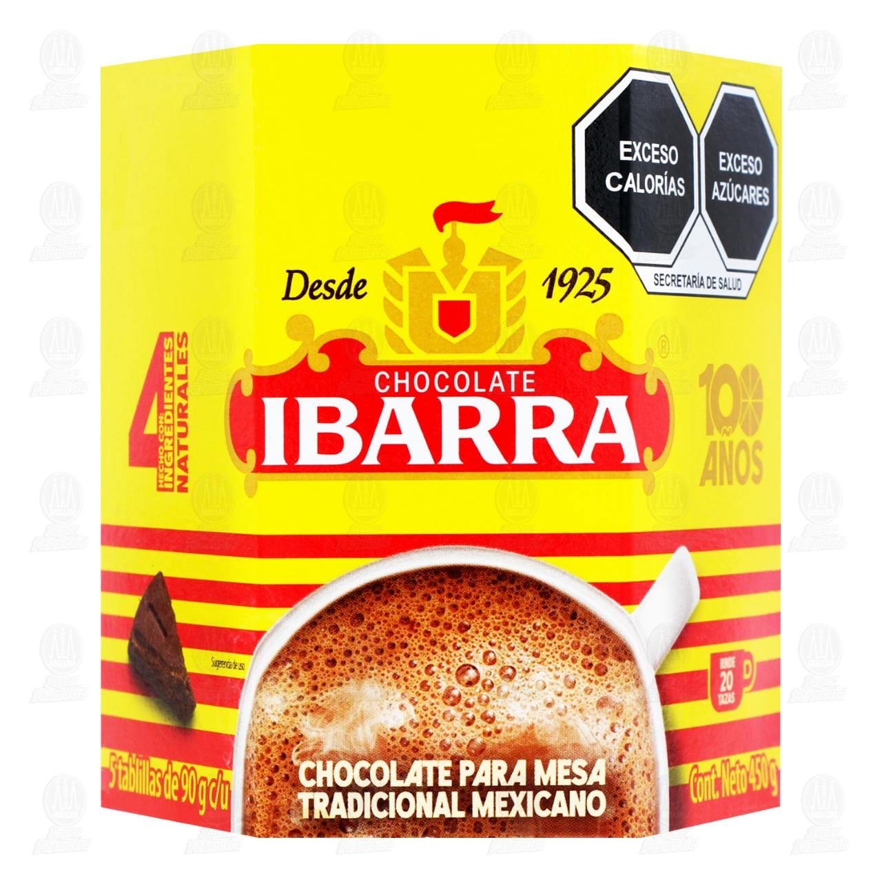 Chocolate Ibarra en Tablilla, 450 gr. image number 1