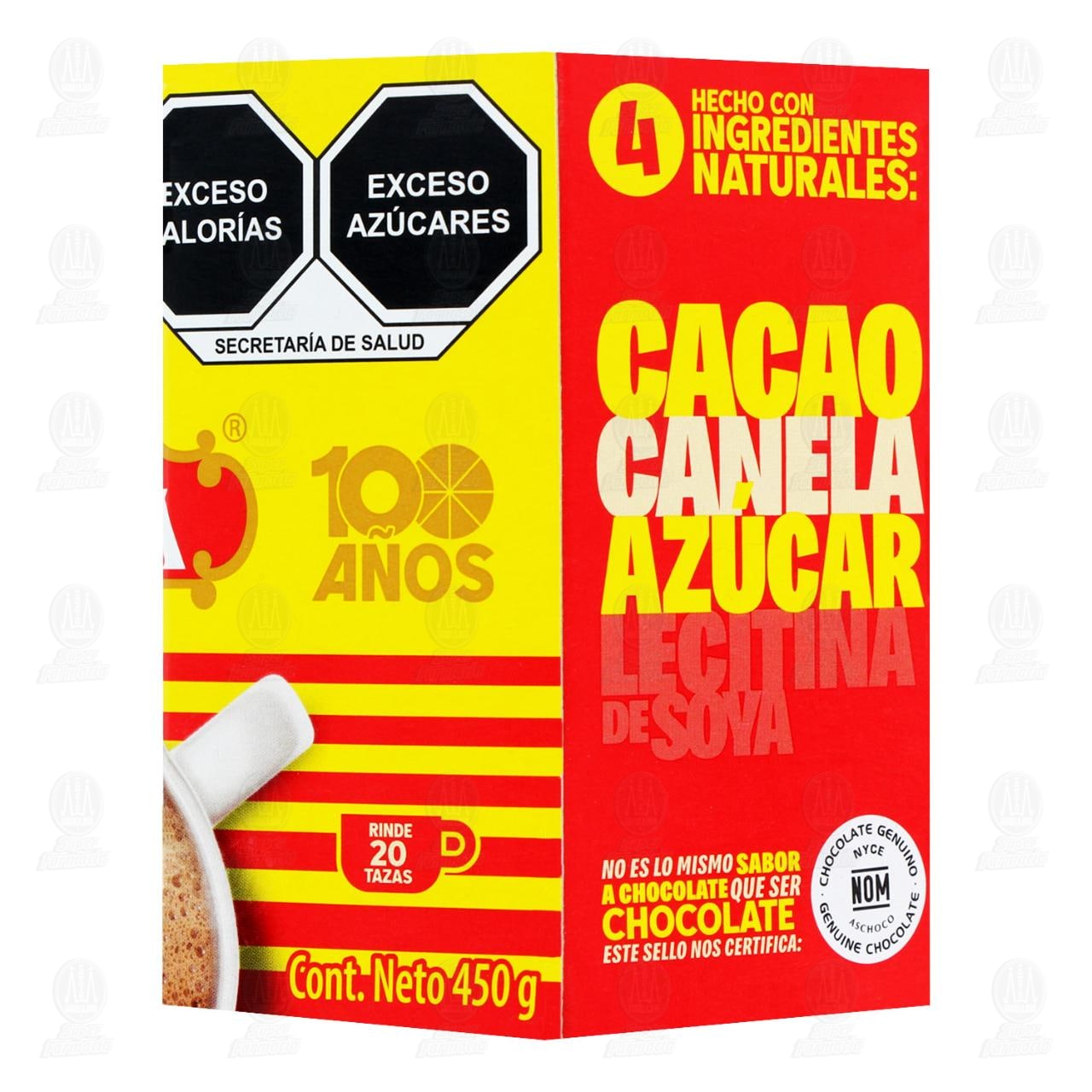 Chocolate Ibarra en Tablilla, 450 gr. image number 3