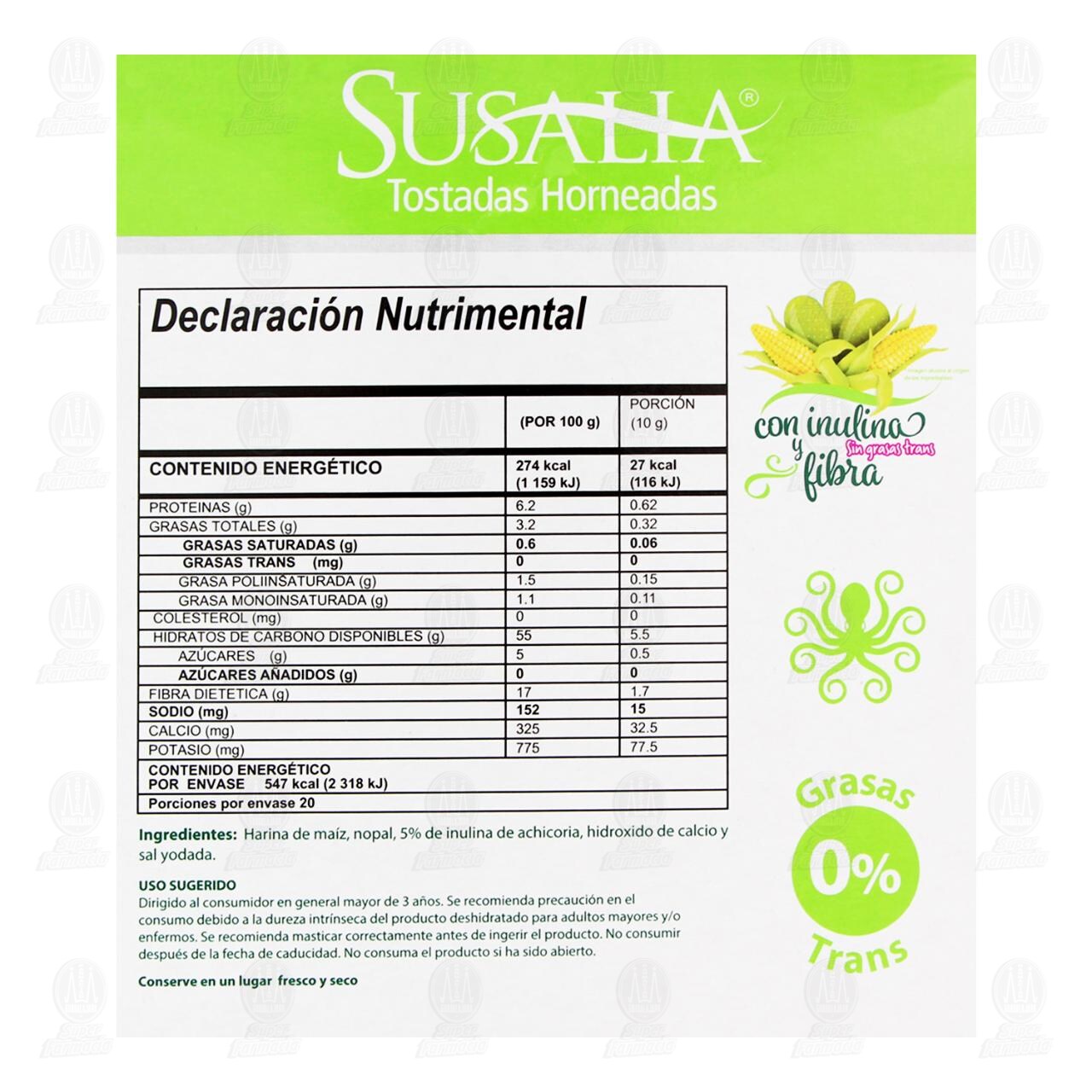 Tostadas Susalia Horneadas, 200 gr. image number 2