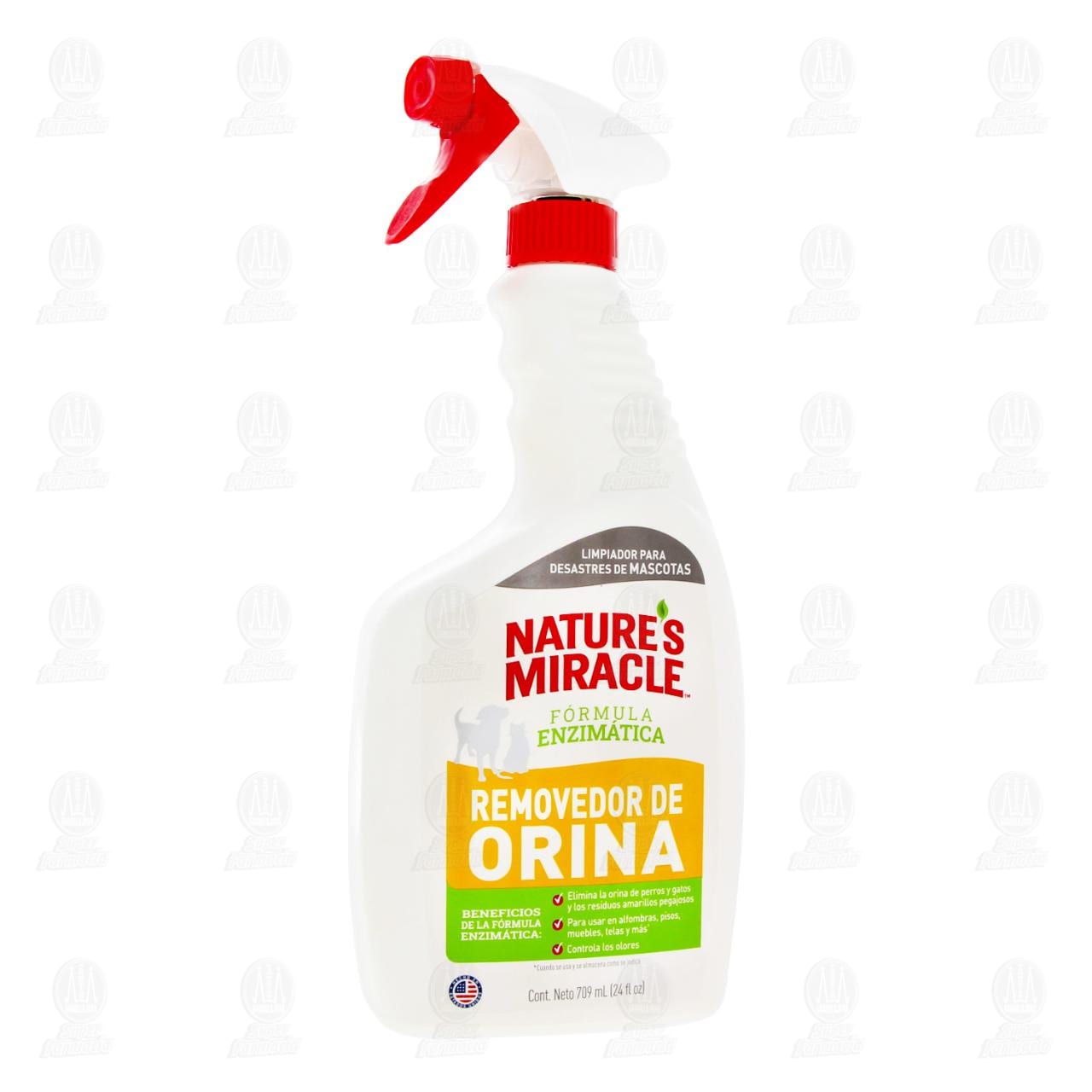 Removedor de Orina Nature's Miracle F&oacute;rmula Enzim&aacute;tica para Mascotas, 709 ml. image number 0