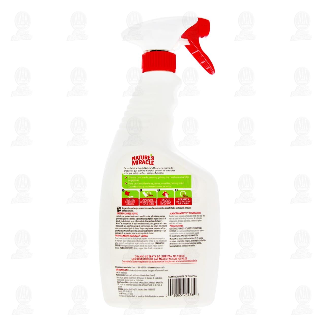 Removedor de Orina Nature's Miracle F&oacute;rmula Enzim&aacute;tica para Mascotas, 709 ml. image number 2