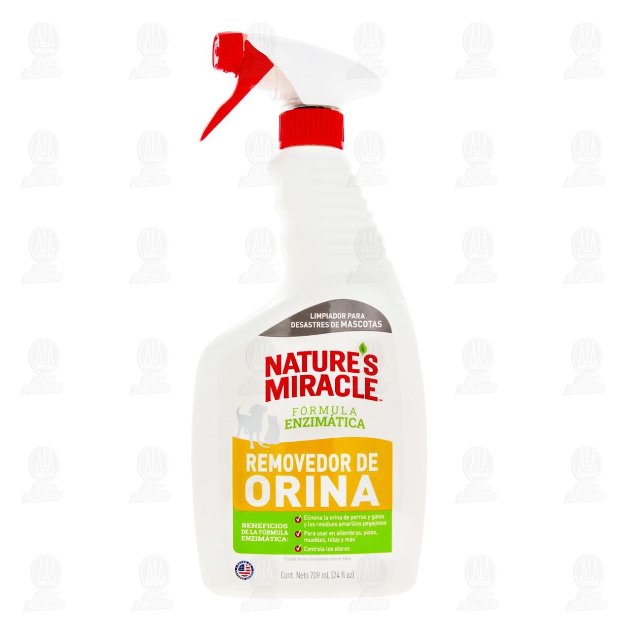 Removedor de Orina Nature's Miracle F&oacute;rmula Enzim&aacute;tica para Mascotas, 709 ml. image number 1