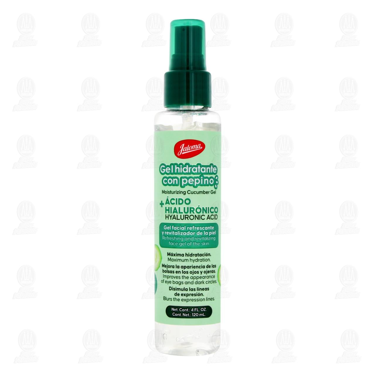 Gel Hidratante Jaloma con Pepino &Aacute;cido Hialur&oacute;nico, 120 ml. image number 1