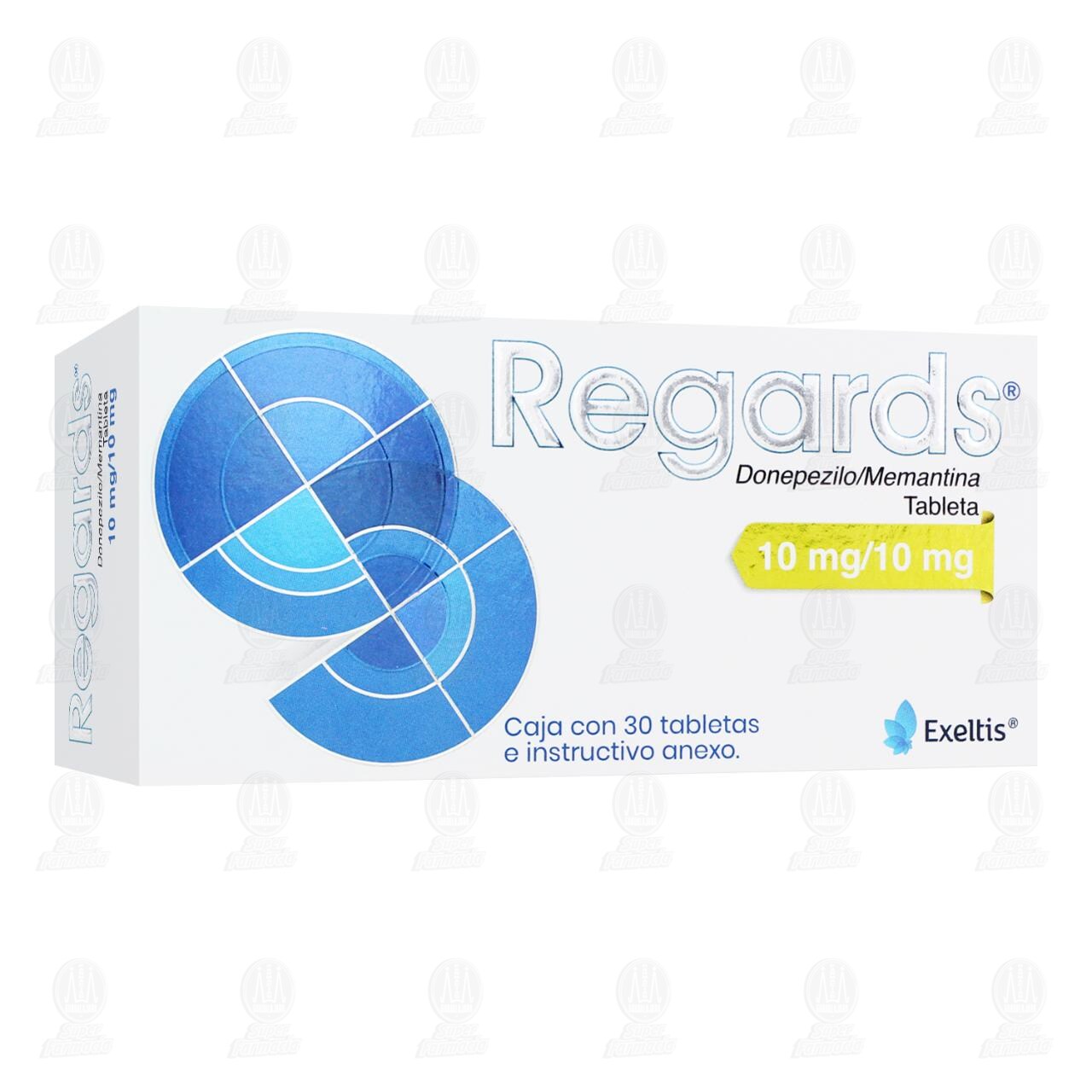 Regards 10mg/10mg, 30 tabletas. image number 0