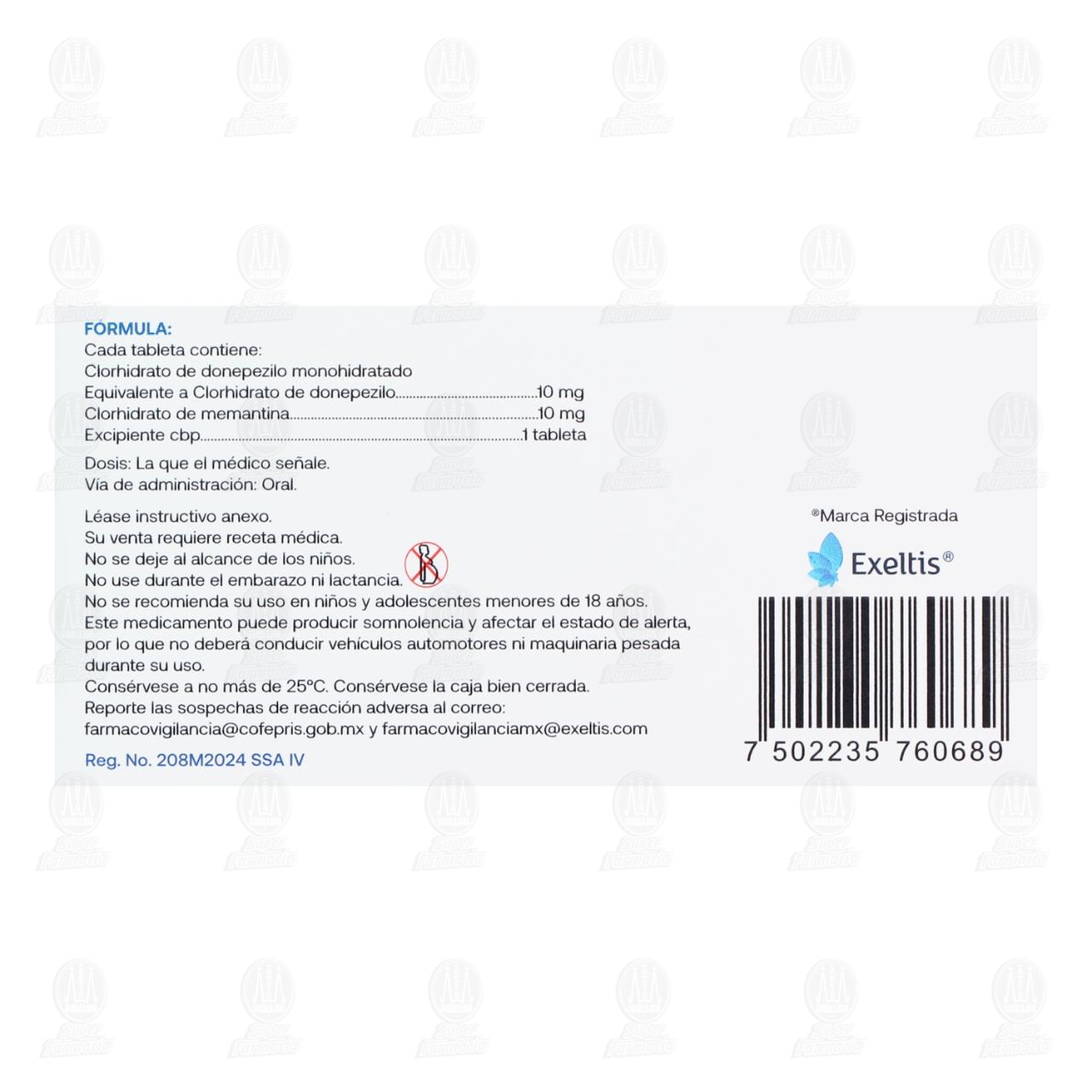 Regards 10mg/10mg, 30 tabletas. image number 2