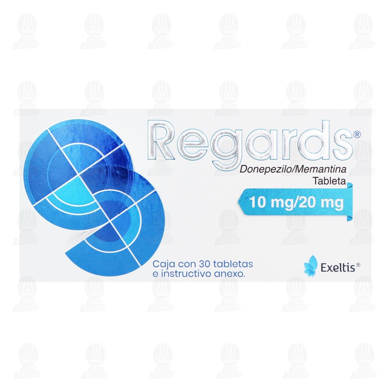 Regards 10mg/20mg, 30 tabletas. image number 1