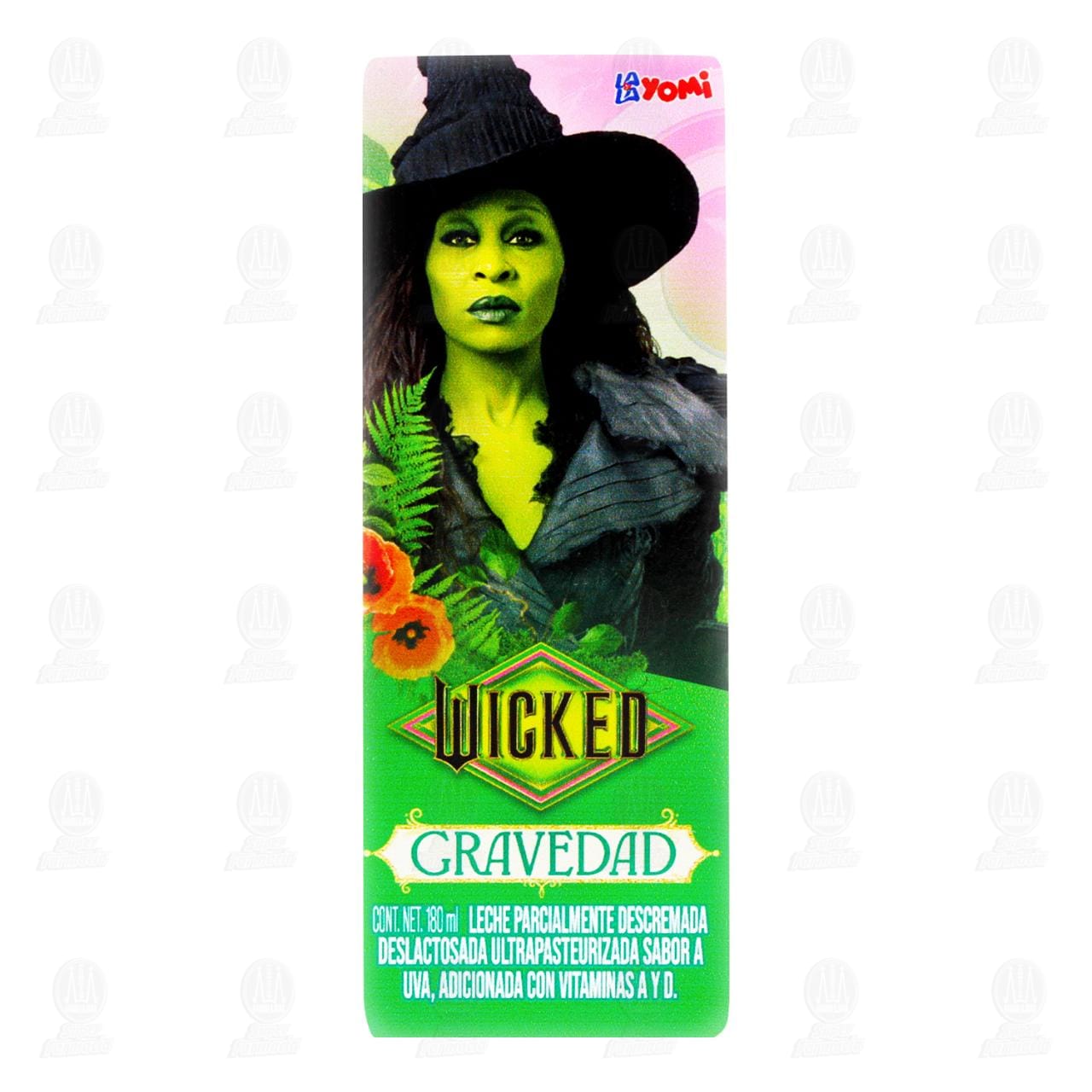 Leche Lala Yomi Wicked Sabor Uva, 180 ml. image number 1