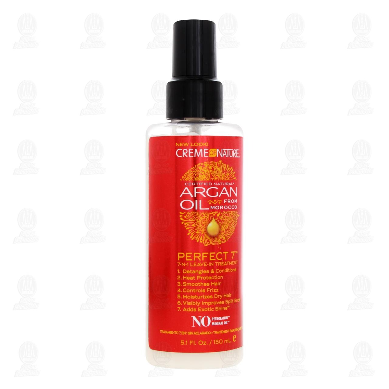 Tratamiento 7 en 1 Creme Of Nature Argan Oil, 150 ml.